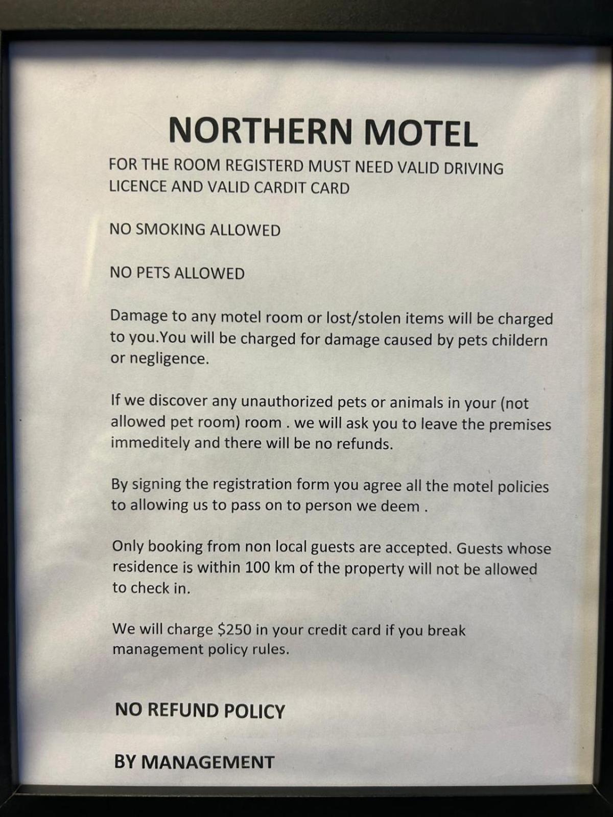 Northern Motel Sault Ste. Marie Eksteriør billede